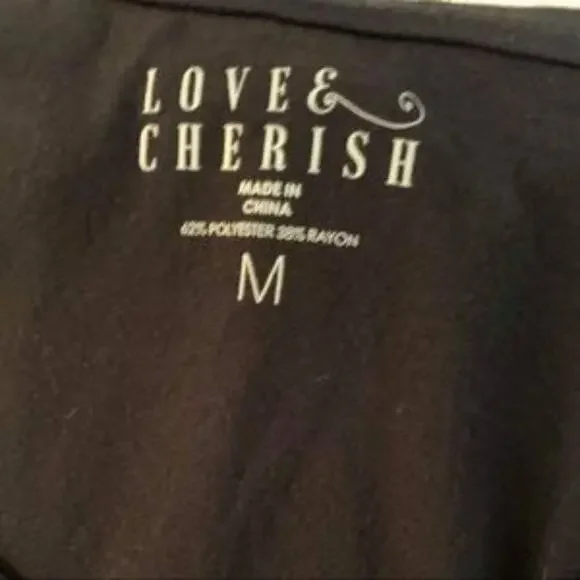 Love & Cherish Bride T-Shirt Size Medium - Picture 4 of 4